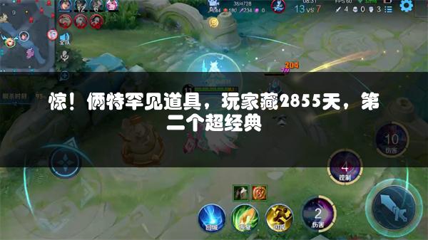 惊！俩特罕见道具，玩家藏2855天，第二个超经典