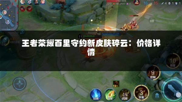 王者荣耀百里守约新皮肤碎云：价格详情