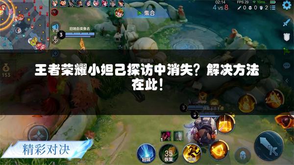 王者荣耀小妲己探访中消失？解决方法在此！