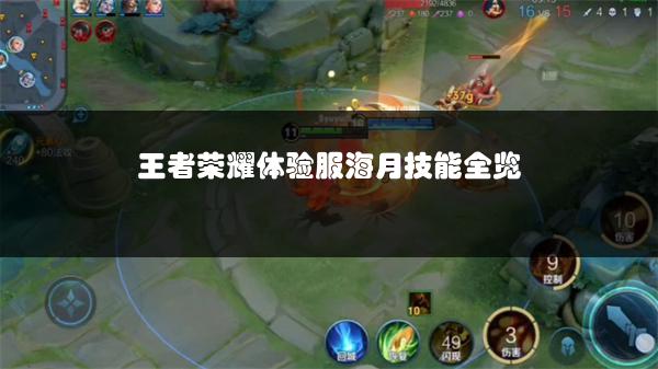 王者荣耀体验服海月技能全览