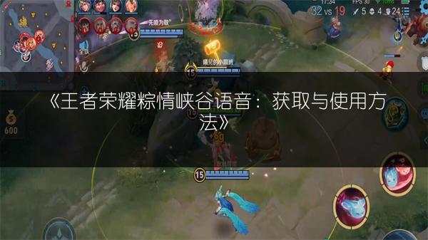 《王者荣耀粽情峡谷语音：获取与使用方法》