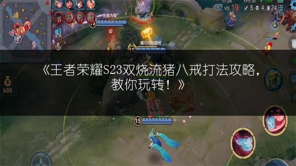 《王者荣耀S23双烧流猪八戒打法攻略，教你玩转！》