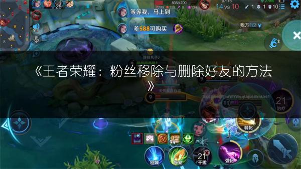 《王者荣耀：粉丝移除与删除好友的方法》