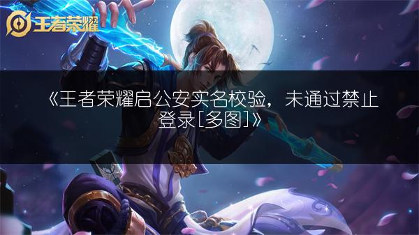 《王者荣耀启公安实名校验，未通过禁止登录[多图]》