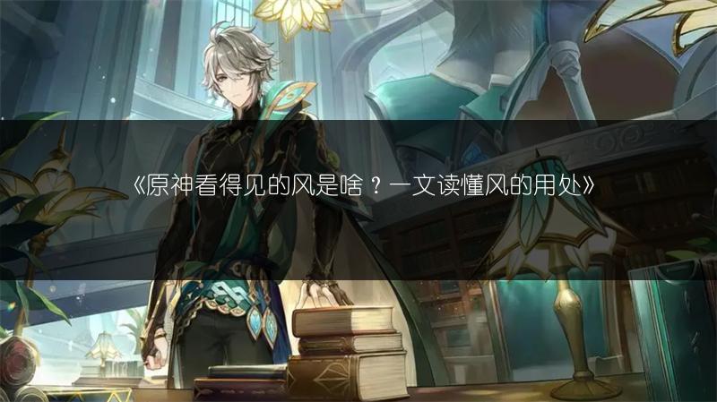 《原神看得见的风是啥？一文读懂风的用处》