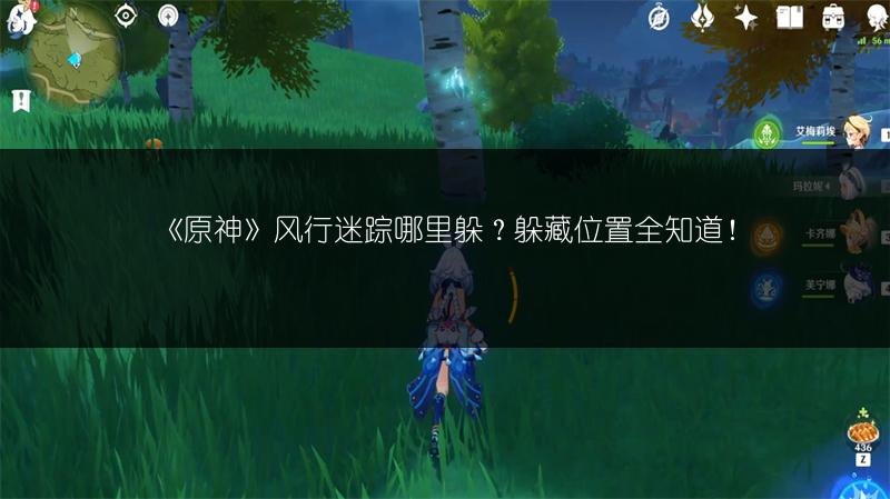 《原神》风行迷踪哪里躲？躲藏位置全知道！
