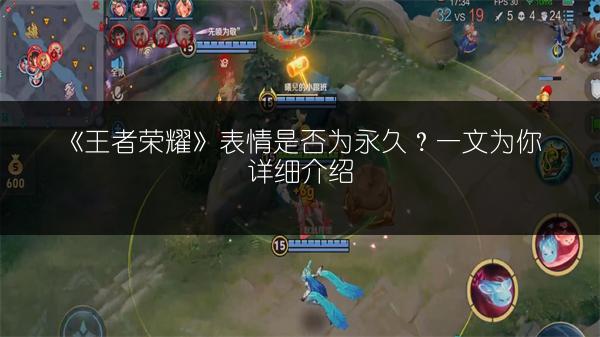 《王者荣耀》表情是否为永久？一文为你详细介绍