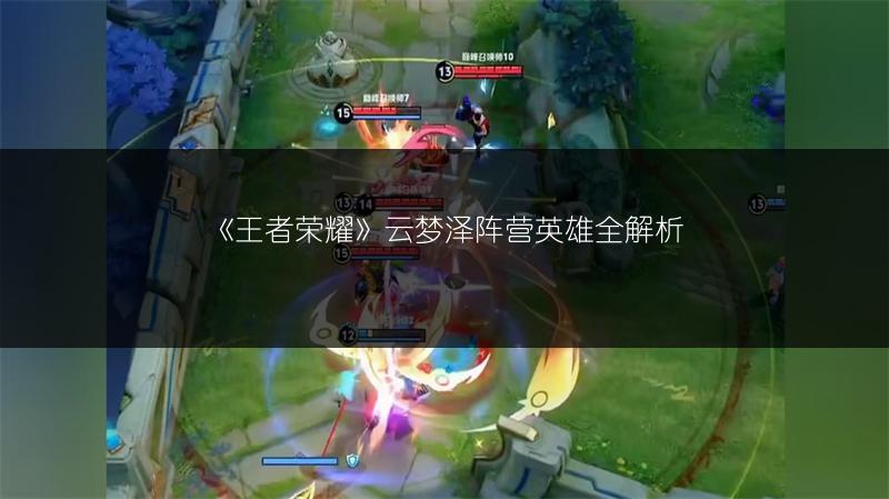 《王者荣耀》云梦泽阵营英雄全解析