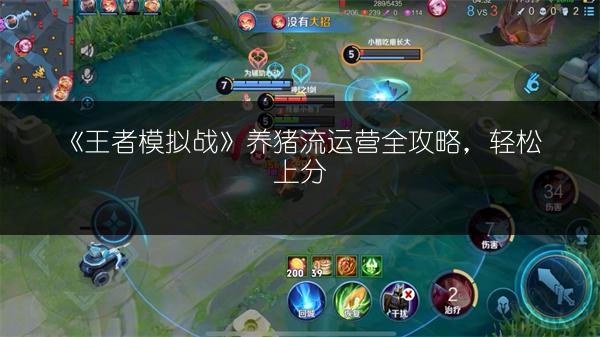 《王者模拟战》养猪流运营全攻略，轻松上分