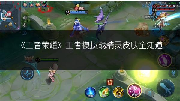 《王者荣耀》王者模拟战精灵皮肤全知道