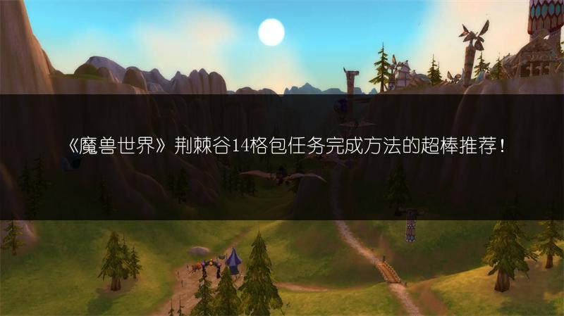 《魔兽世界》荆棘谷14格包任务完成方法的超棒推荐！