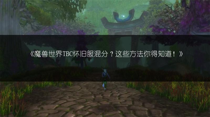 《魔兽世界TBC怀旧服混分？这些方法你得知道！》
