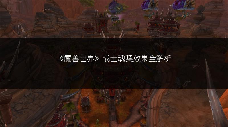 《魔兽世界》战士魂契效果全解析