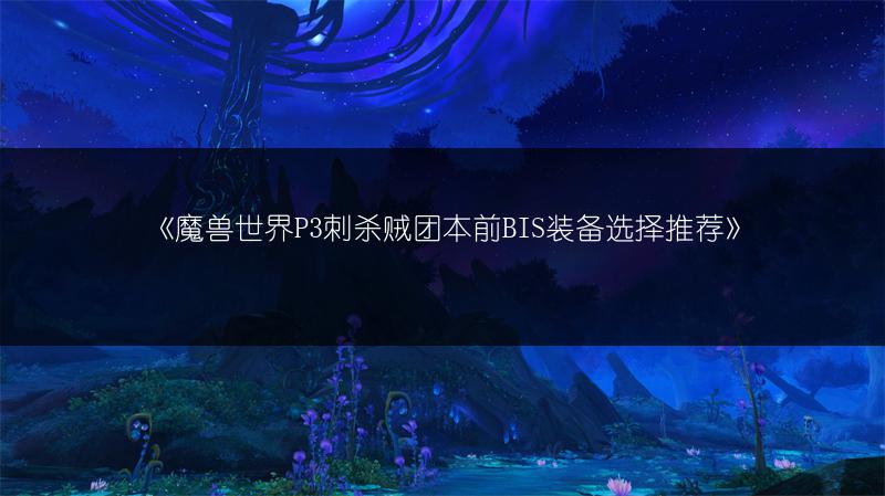 《魔兽世界P3刺杀贼团本前BIS装备选择推荐》
