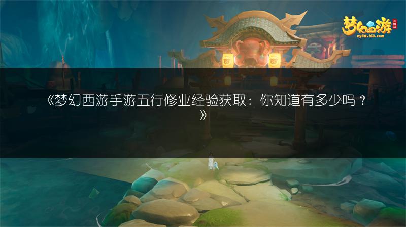 《梦幻西游手游五行修业经验获取：你知道有多少吗？》