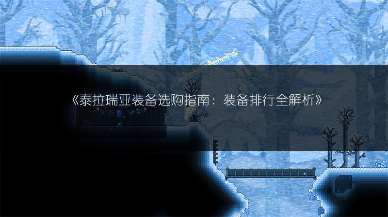 《泰拉瑞亚装备选购指南：装备排行全解析》