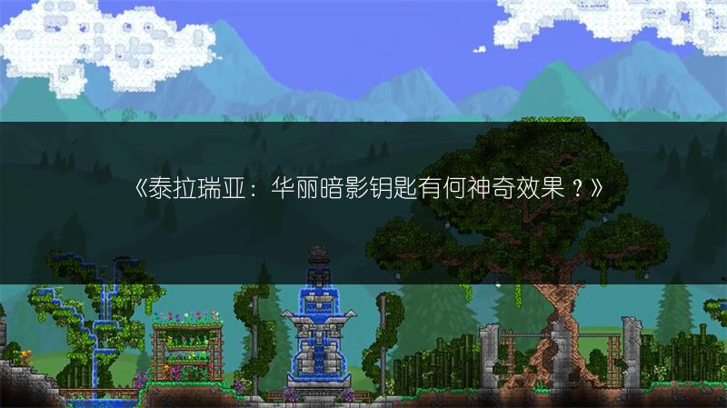 《泰拉瑞亚：华丽暗影钥匙有何神奇效果？》