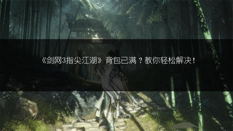 《剑网3指尖江湖》背包已满？教你轻松解决！