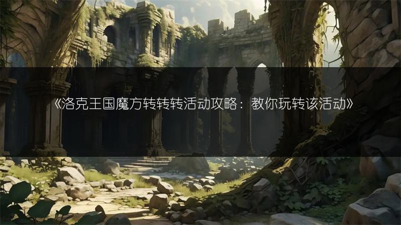 《洛克王国魔方转转转活动攻略：教你玩转该活动》