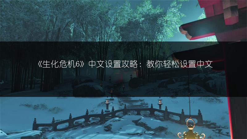 《生化危机6》中文设置攻略：教你轻松设置中文