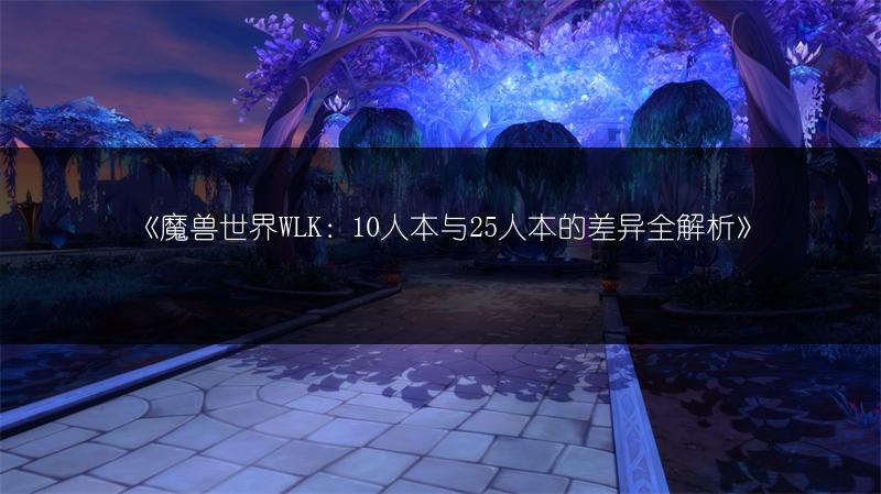《魔兽世界WLK：10人本与25人本的差异全解析》