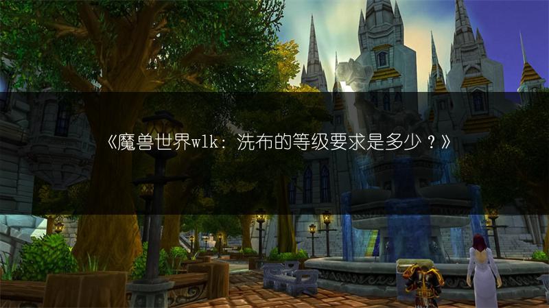 《魔兽世界wlk：洗布的等级要求是多少？》