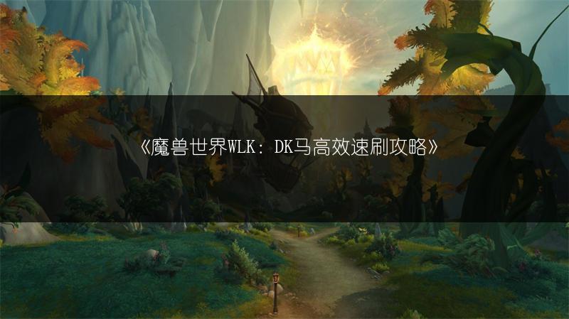 《魔兽世界WLK：DK马高效速刷攻略》