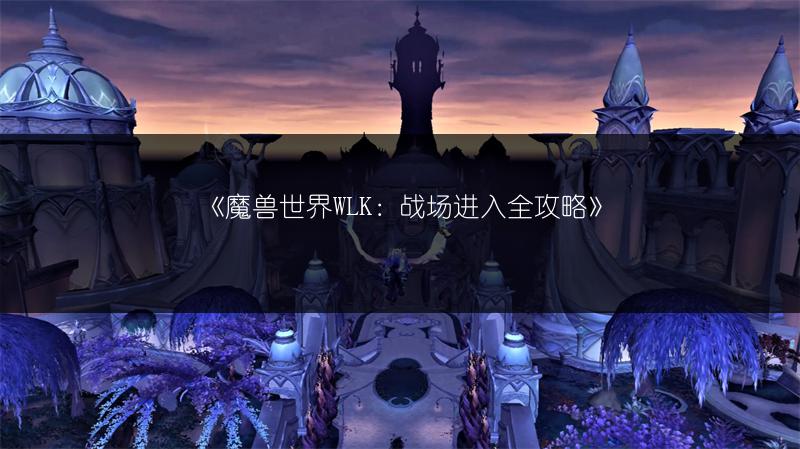 《魔兽世界WLK：战场进入全攻略》