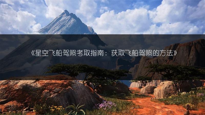 《星空飞船驾照考取指南：获取飞船驾照的方法》
