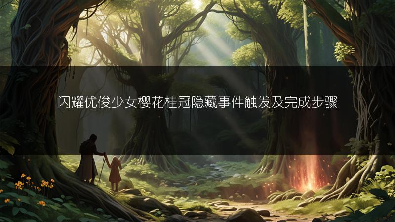 闪耀优俊少女樱花桂冠隐藏事件触发及完成步骤