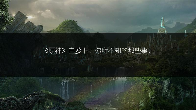 《原神》白萝卜：你所不知的那些事儿