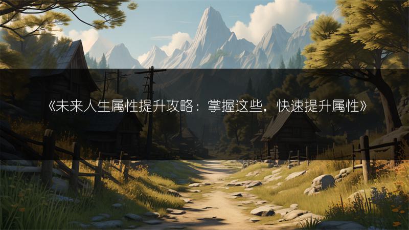 《未来人生属性提升攻略：掌握这些，快速提升属性》