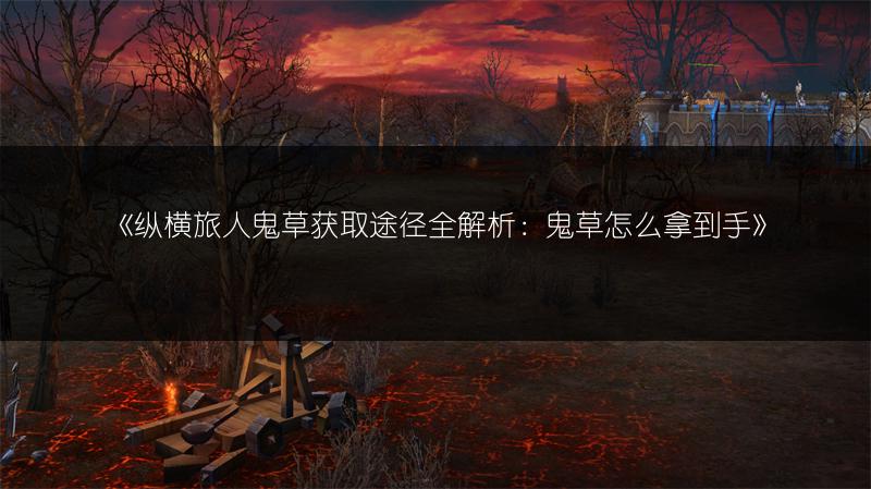 《纵横旅人鬼草获取途径全解析：鬼草怎么拿到手》