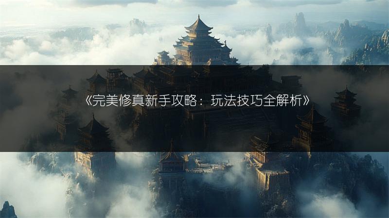 《完美修真新手攻略：玩法技巧全解析》