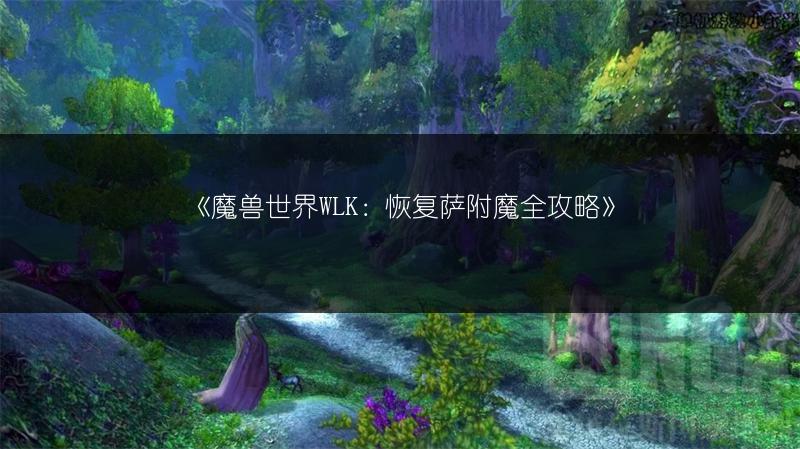 《魔兽世界WLK：恢复萨附魔全攻略》