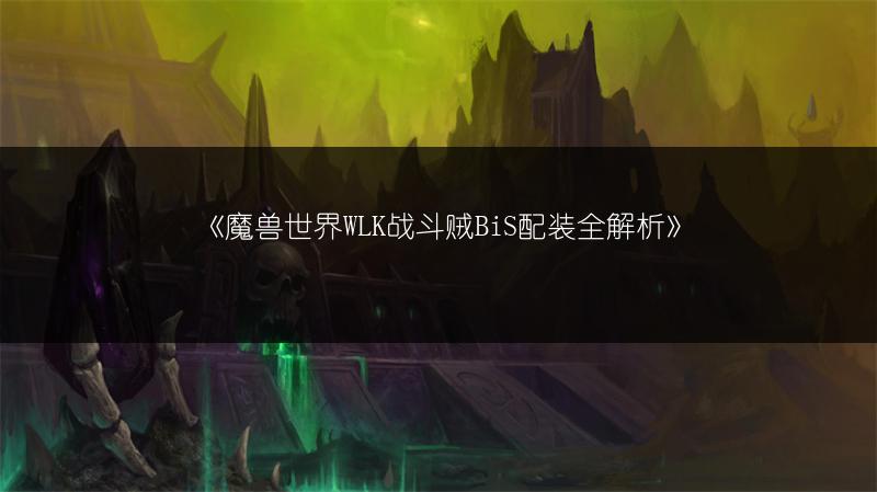 《魔兽世界WLK战斗贼BiS配装全解析》