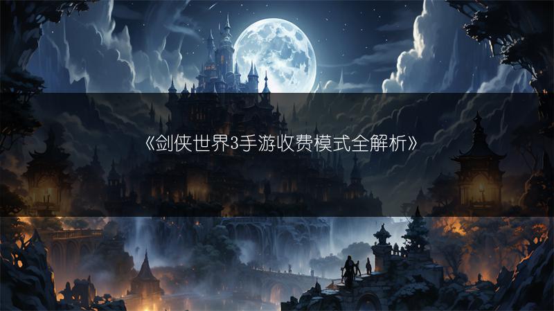 《剑侠世界3手游收费模式全解析》