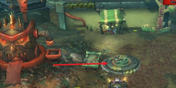 魔兽世界暗索地精军需官在哪图三