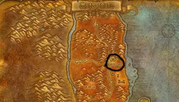 魔兽世界剃刀岭位置介绍