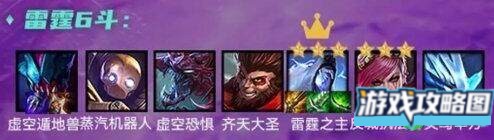 金铲铲之战雷霆六斗阵容出装玩法攻略