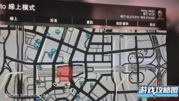 侠盗猎车手5OL版帮派红圈位置图和出现时间