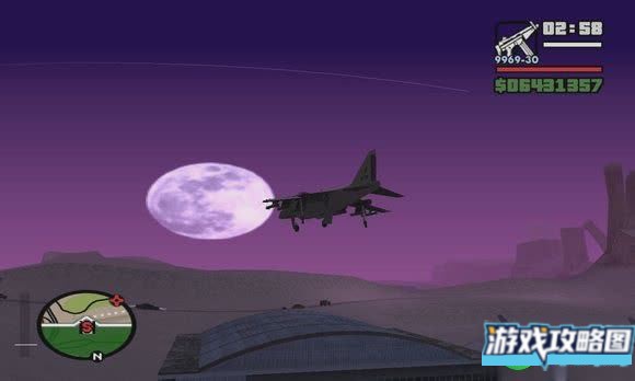 侠盗猎车手圣安地列斯九头蛇起飞降落方法