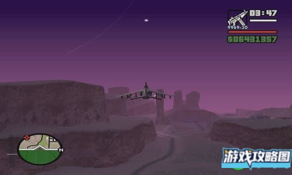 侠盗猎车手圣安地列斯九头蛇起飞降落方法