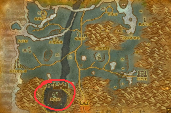 魔兽世界戴索姆在哪