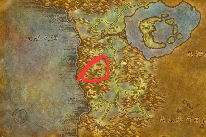 魔兽世界奥森农场在哪