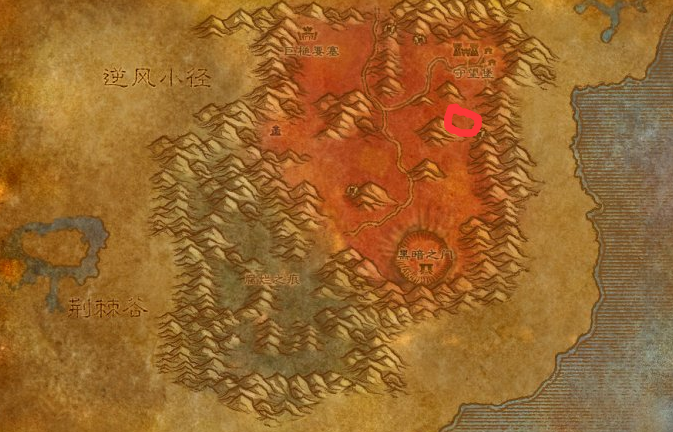 魔兽世界盘蛇谷在哪