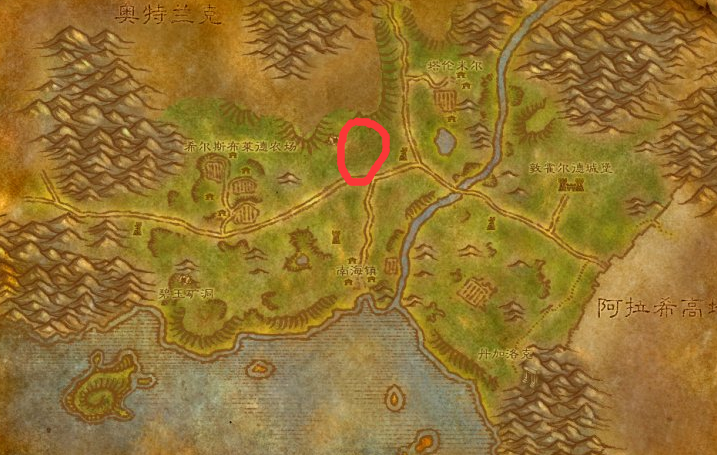 魔兽世界达隆山在哪