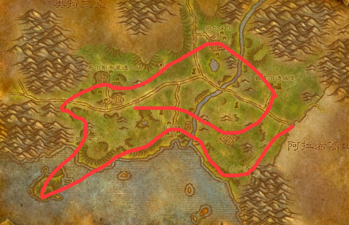 魔兽世界探索希尔斯布莱德丘陵成就怎么做