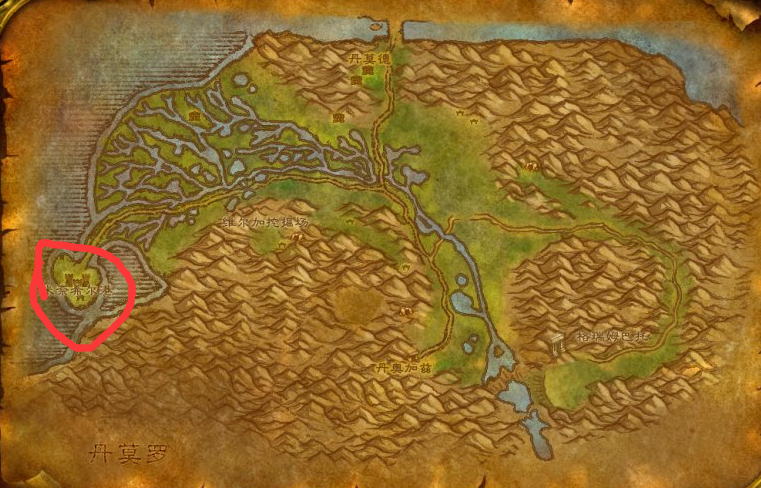 魔兽世界米奈希尔港在哪