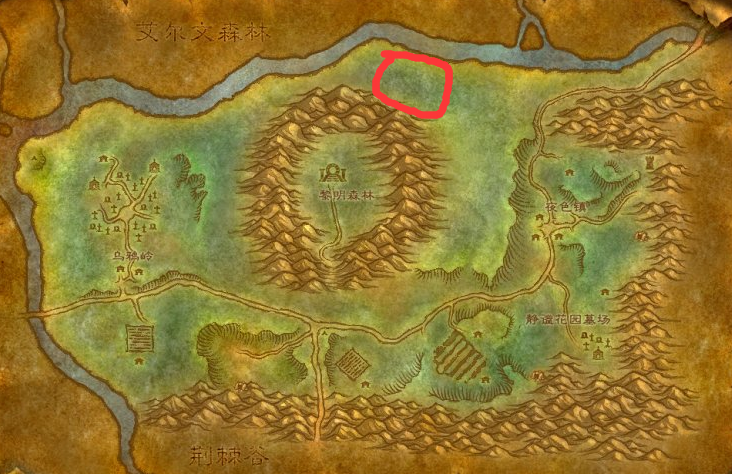 魔兽世界暗色河滩在哪